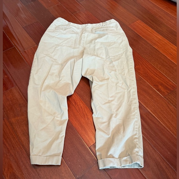 Tan Men’s Lands’ End Dress Pants Size 38 - Picture 3 of 3